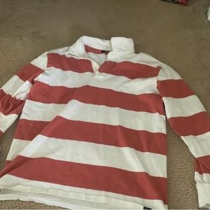 RSQ collared striped shirt